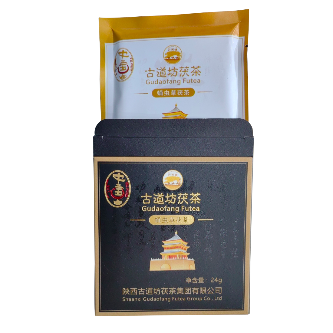 中国冬虫夏草风味茶增强臀部茶是性感女性最推荐的茶饮料