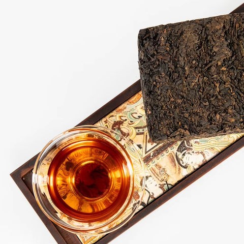 高档排毒茶礼盒精美包装中式平腹黑茶首次送礼